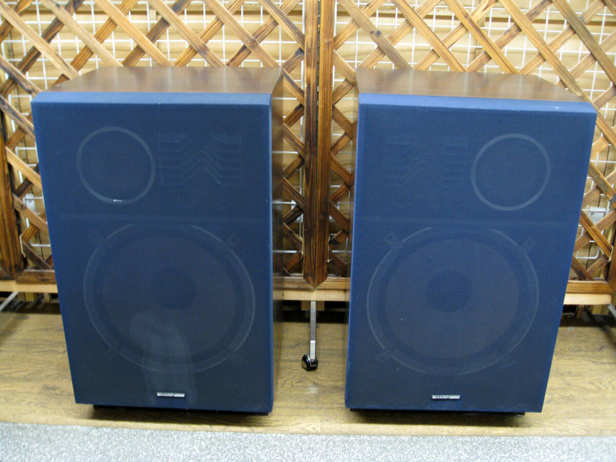 【1978年購入】SHARPスピーカーOPTONICA 2個セット 1978年購入】SHARPスピーカーOPTONICA 2個セット
