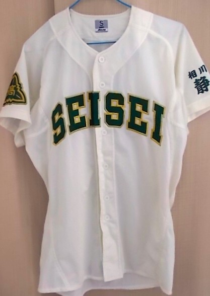 中古】甲子園出場校 宮崎 日向学院高校 野球部 ユニフォーム Lサイズの