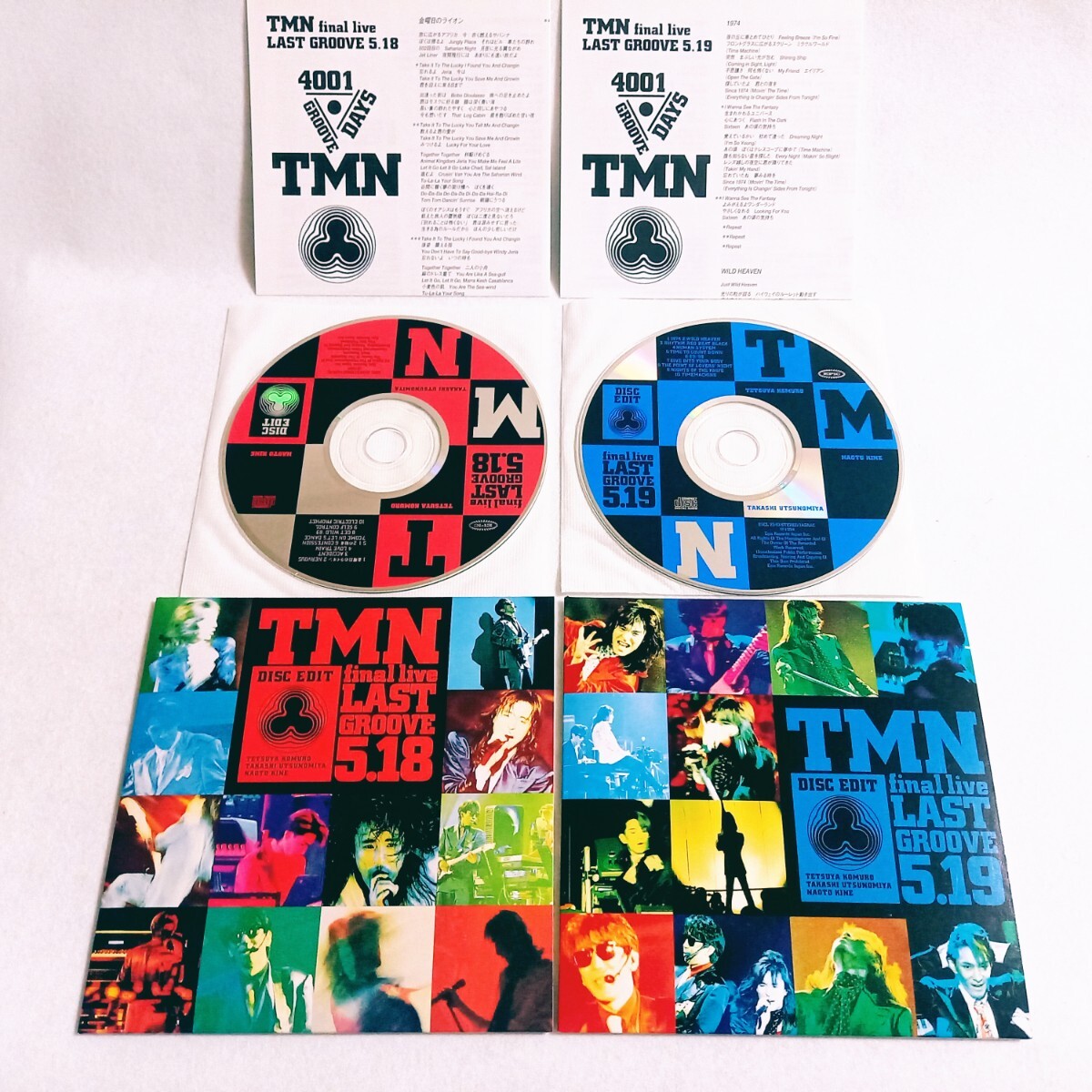 TM NETWORK TMN 終了 非売品フライヤー 4001 DAYS GROOVE 小室哲哉
