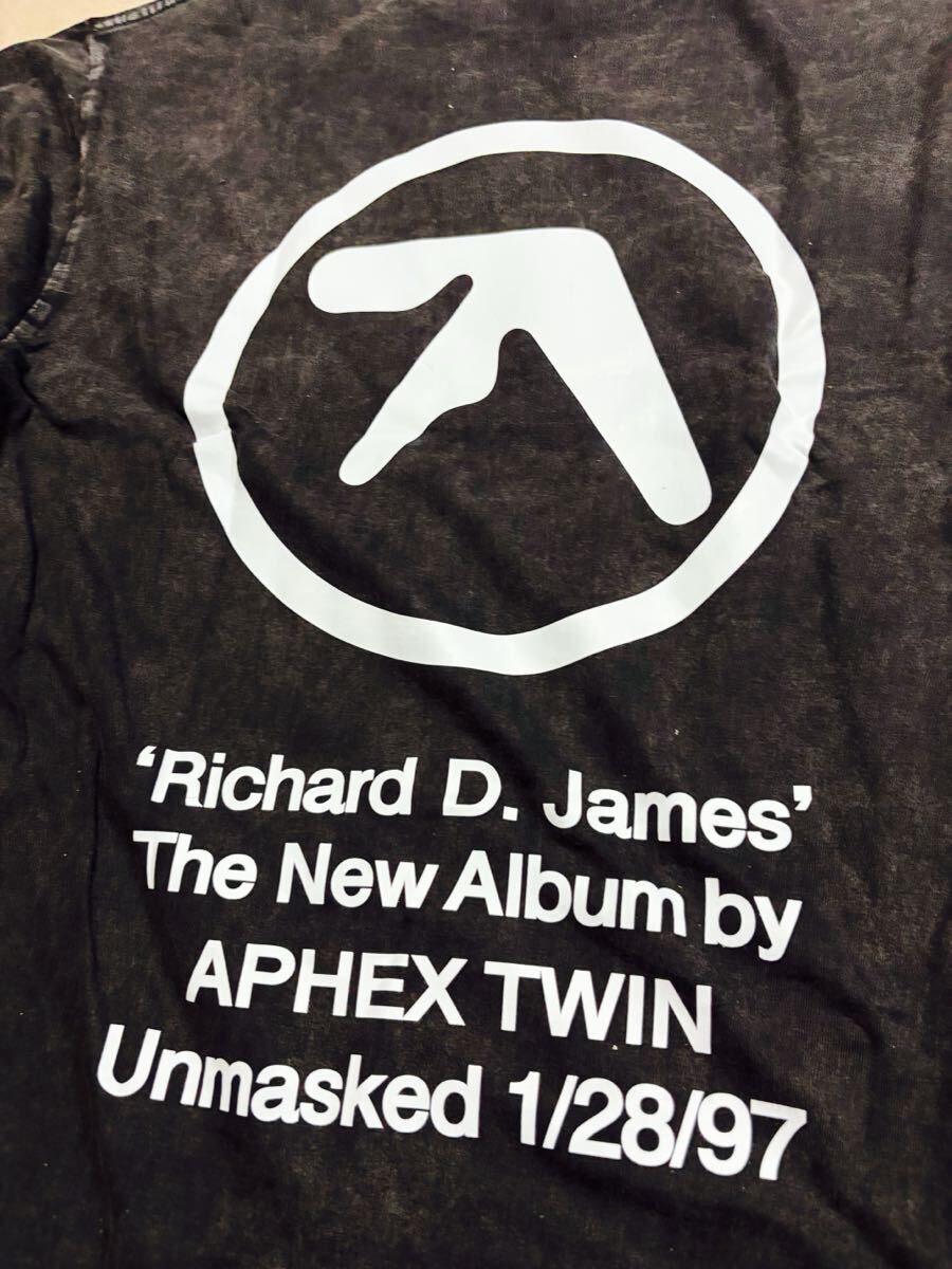 【目立った傷や汚れなし】aphex twin 長袖Tシャツ ロンT Tシャツ エイフェックスツイン aphextwin xl 長袖 ...