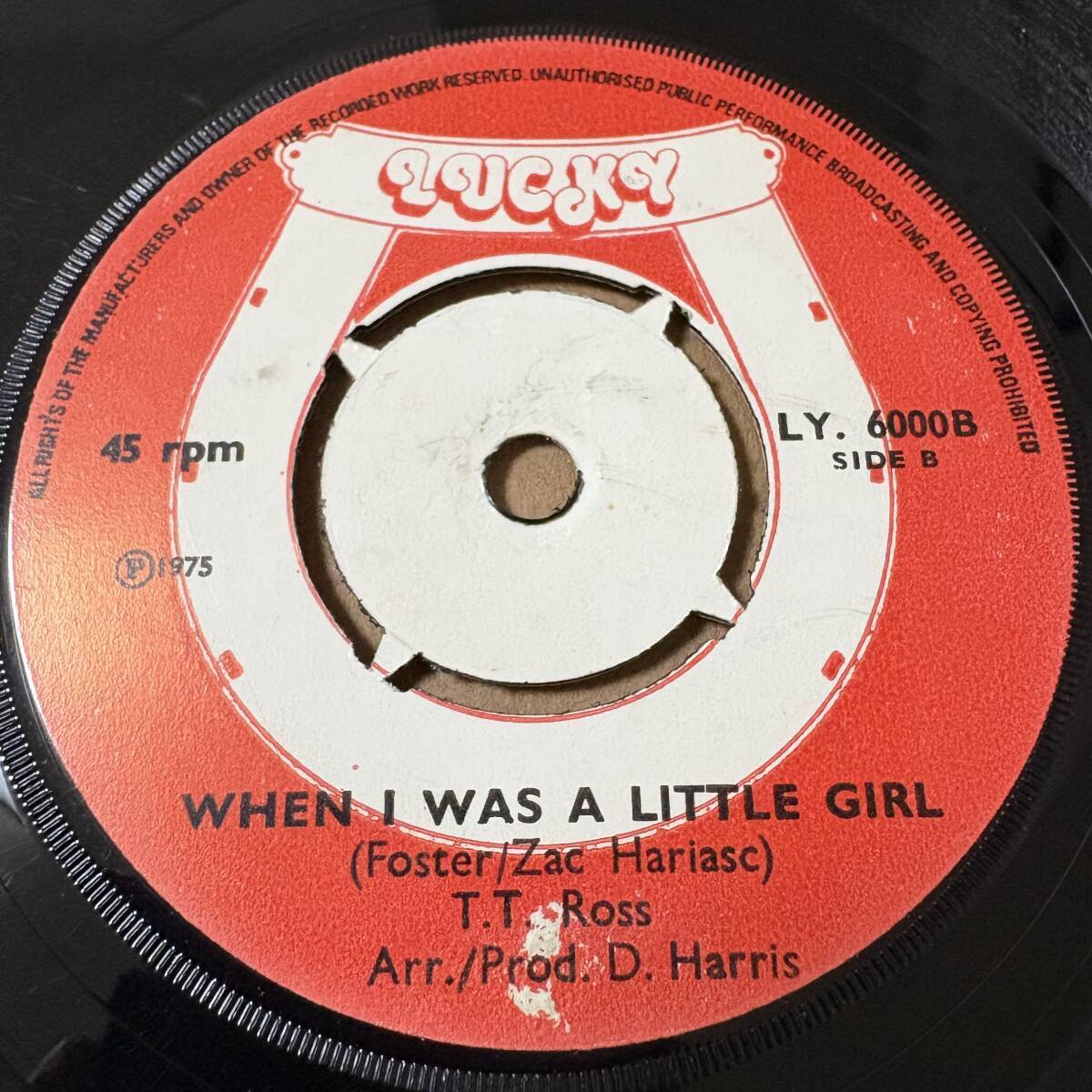 【目立った傷や汚れなし】T.T. Ross - No Charge / When I Was A Little Girl // Lucky ...