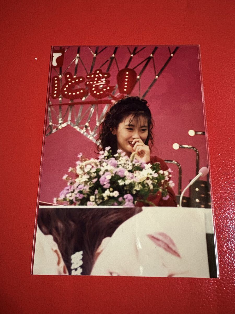 80年代 アイドルカード 両面プロマイド 引きくじ 2冊セット ◇工藤静香