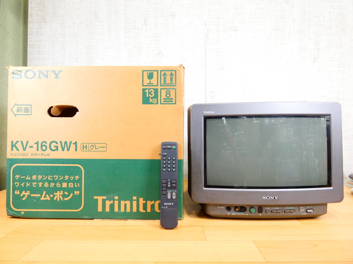 中古】ソニー ブラウン管テレビ KV-20SW1 20型ワイド 中古動作品の落札