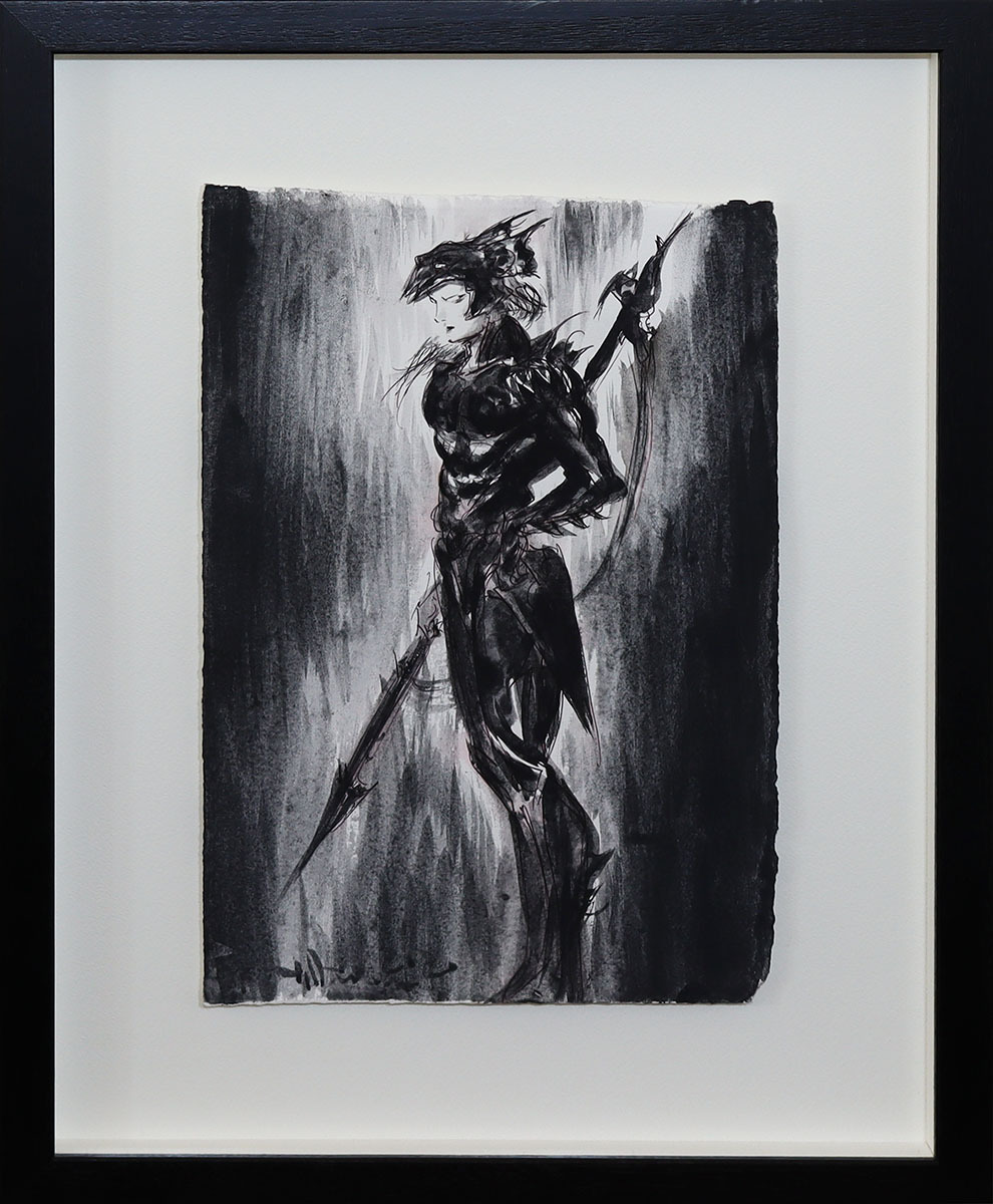 天野喜孝 美品 希少 メタルパネル版画 天野喜孝「街DX」ファイナル