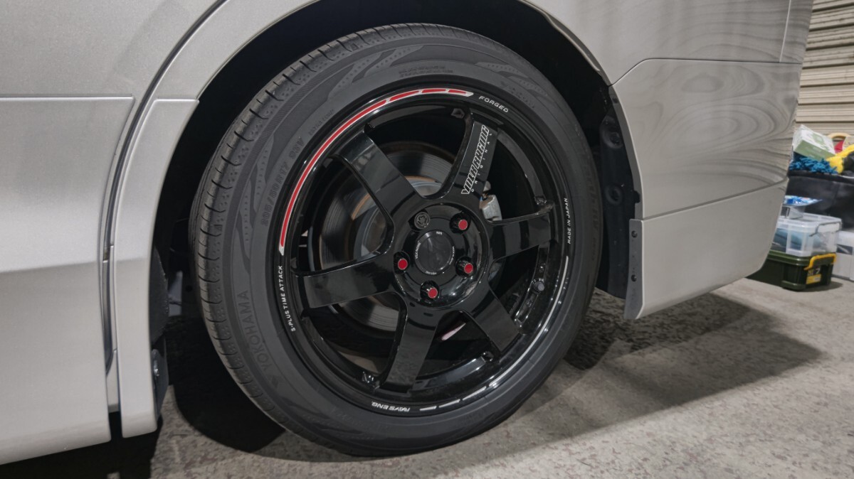 RAYS TE37V 17インチ 9J 10J 4穴 114.3 S30Zなどの 