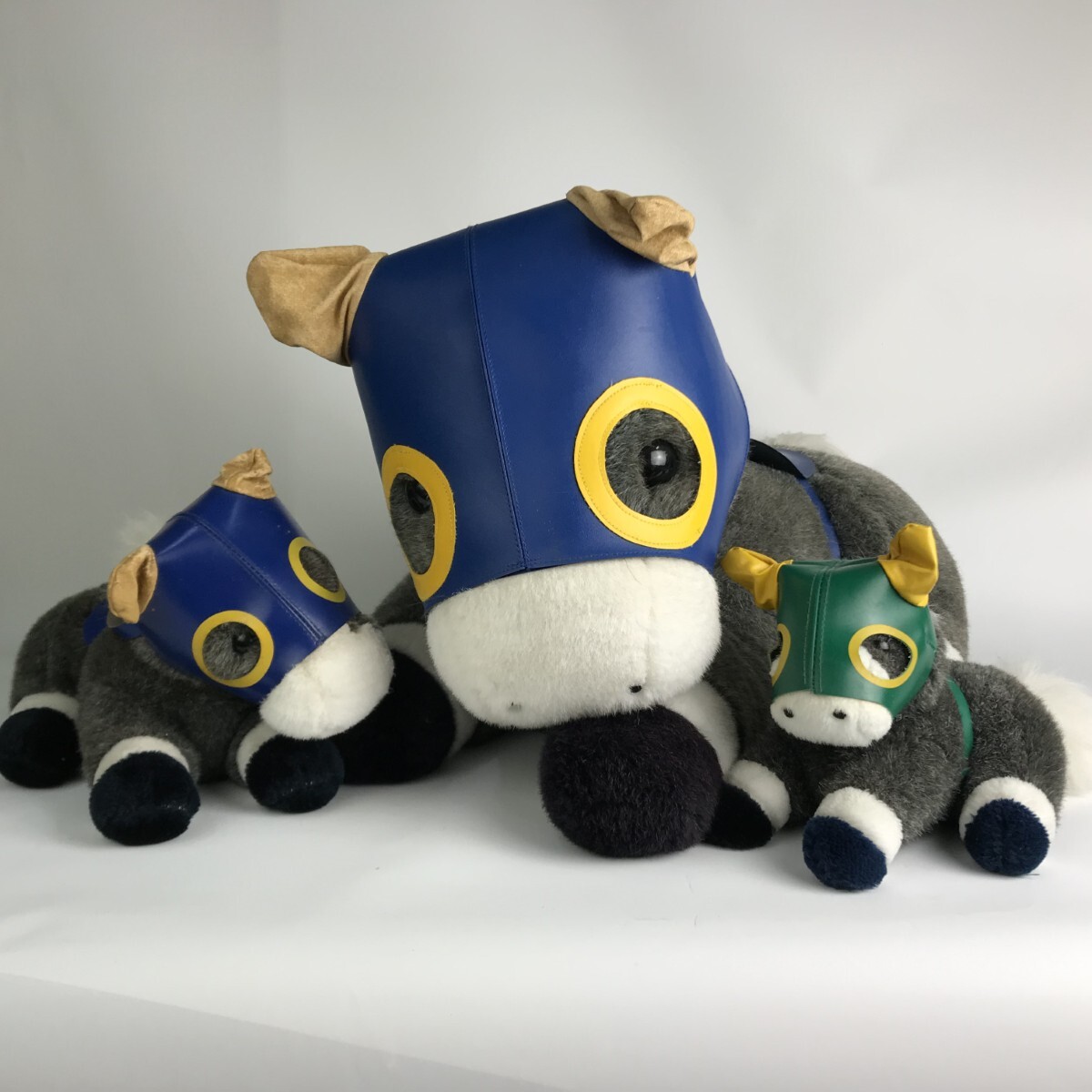 070 オグリキャップ ぬいぐるみ AVANTI【中古品】競走馬 競馬 緑メンコ