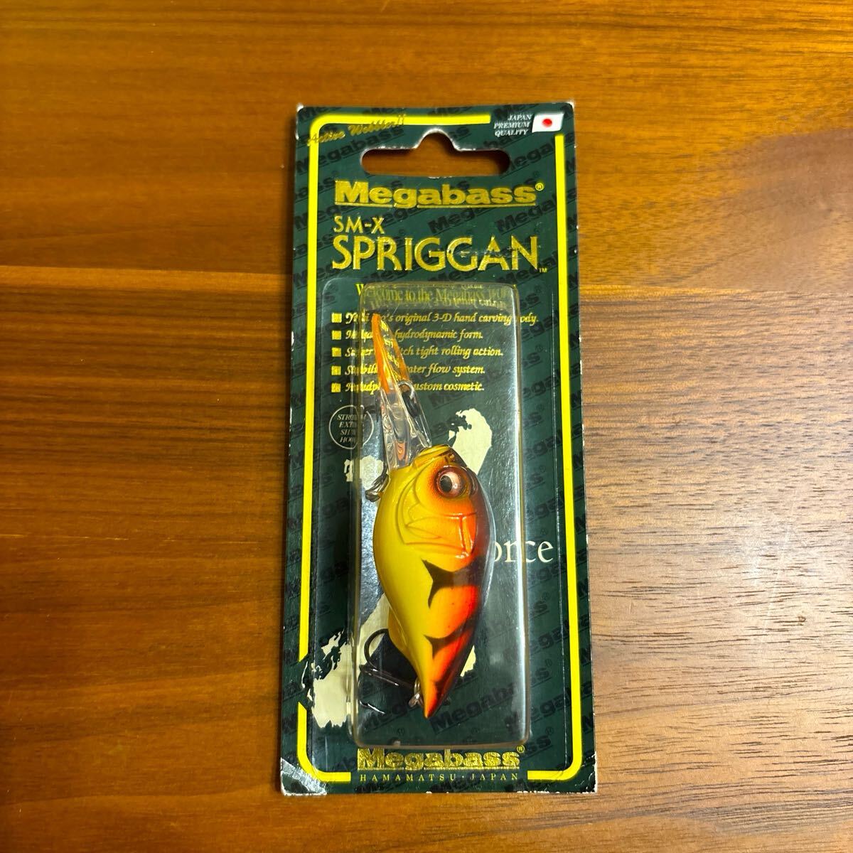 Leurre Megabass SM-X SPRIGGAN 3/8oz – Crank Bait Pour Bass, Made In Japan