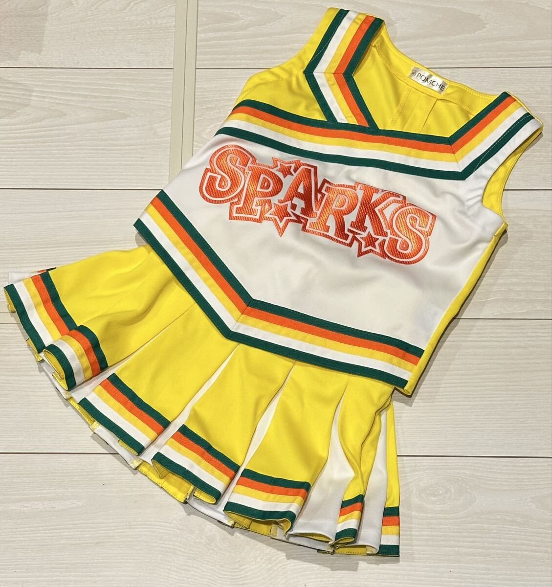 【中古】近鉄バファローズ OSK 日本歌劇団 チアユニフォーム チアガール チアリーダー チアリーディング スパッツ 実使用 Bsガールの落札 ...