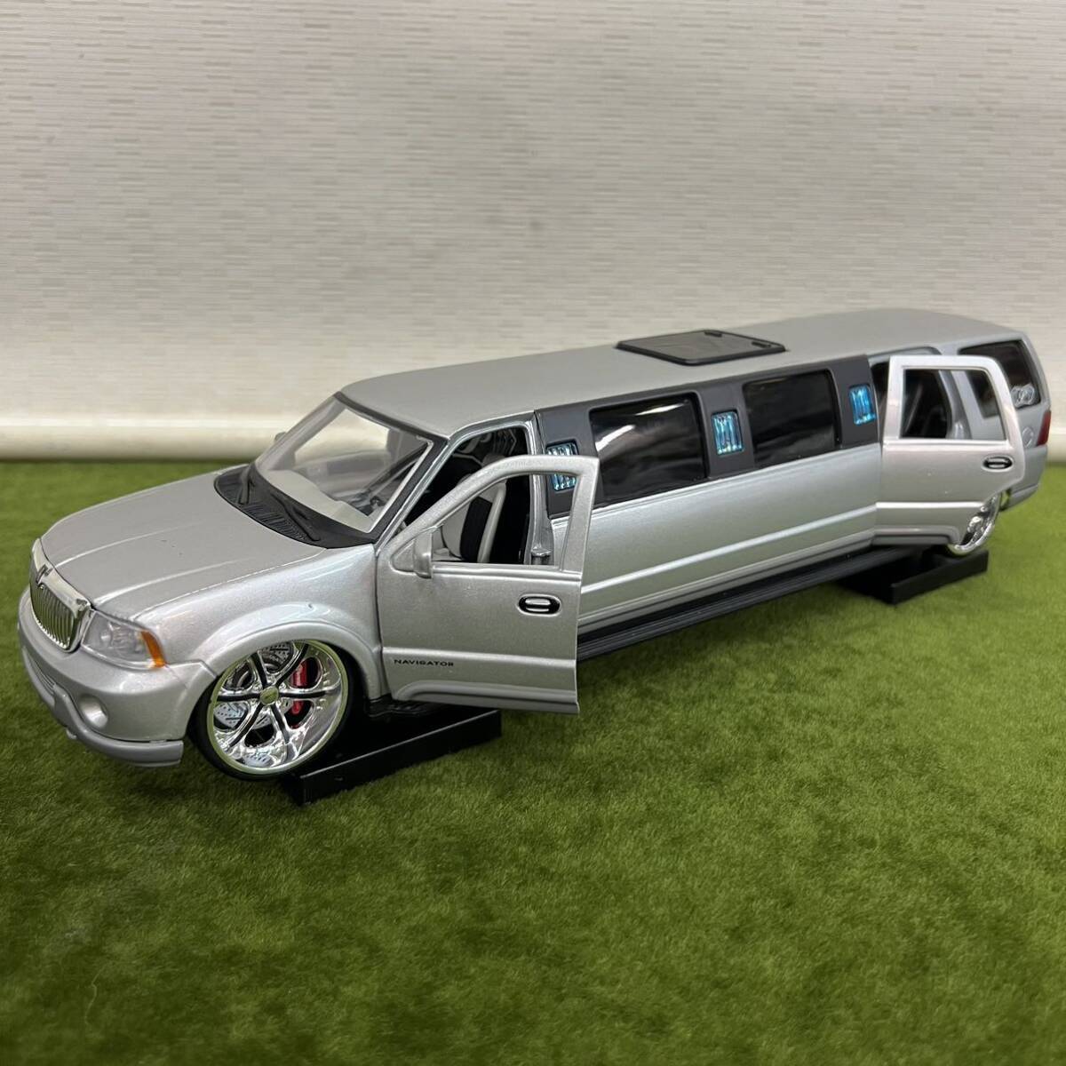 1/24 マイスト リンカーンナビゲーター リムジン ジャンク品】[064A023] ジャンク品 Fast Lane ラジコン リンカーン