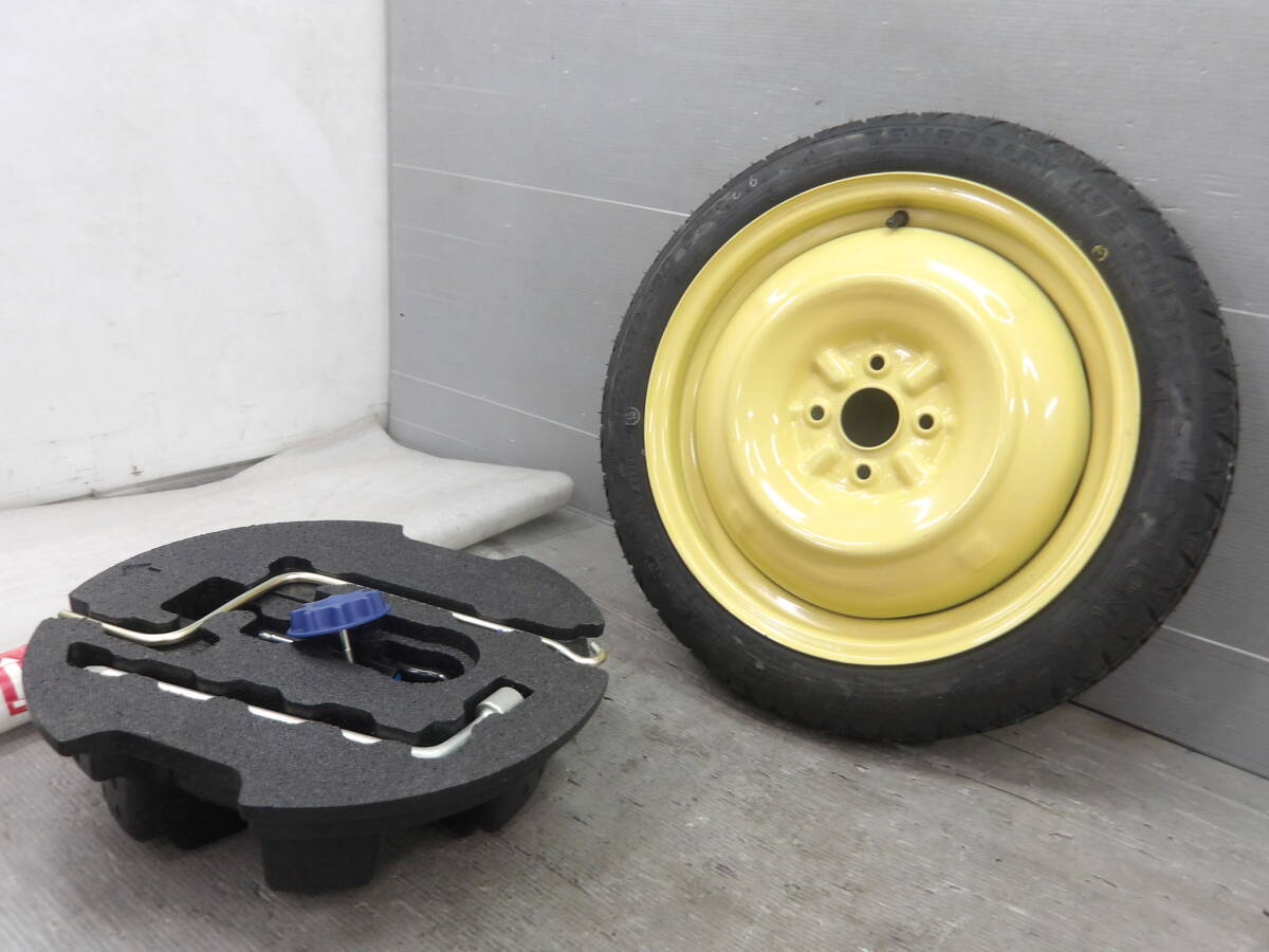 トヨタ 純正 スペアタイヤ T125/70D16 5穴 PCD100 アリオン プレミオ