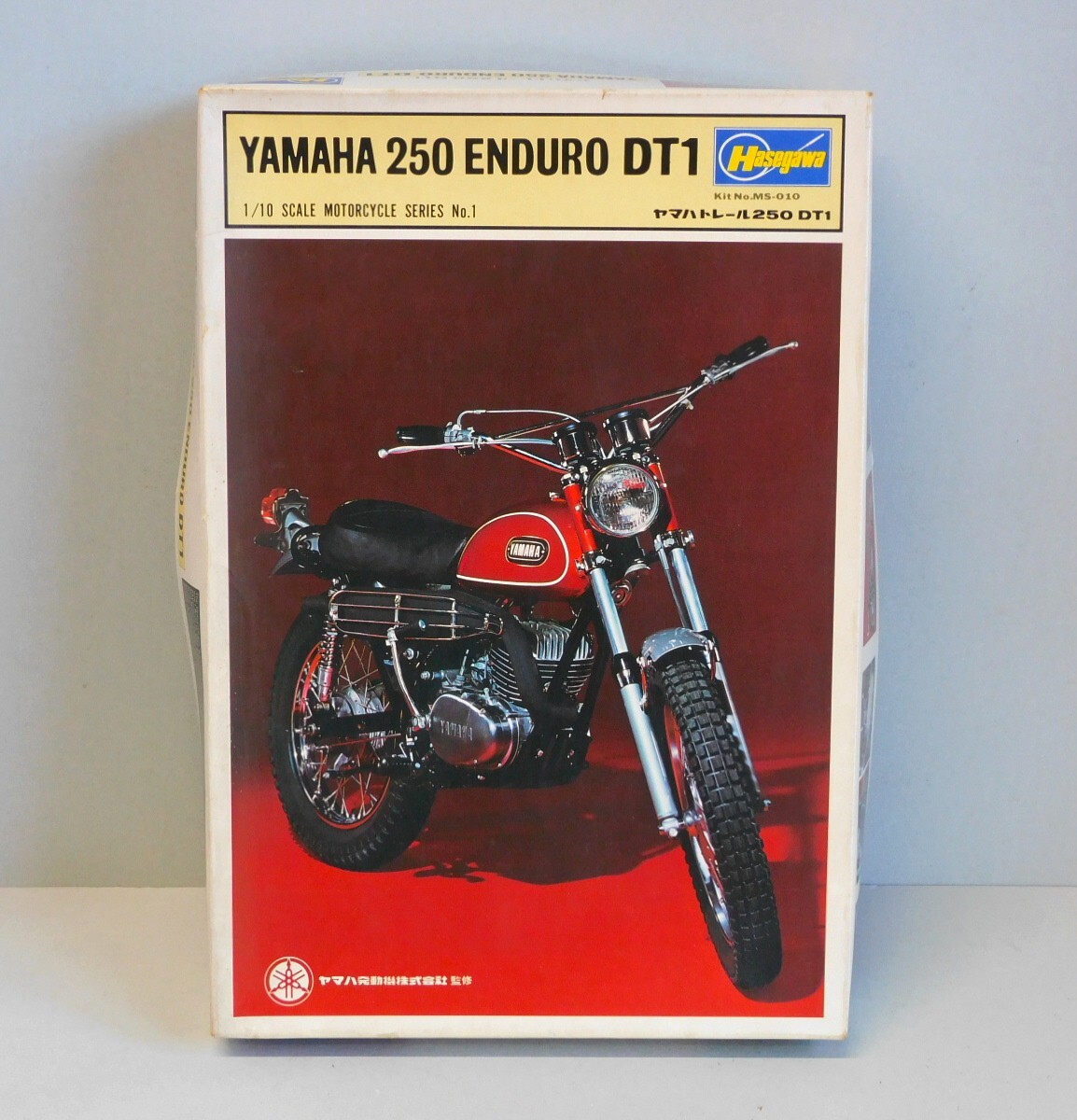 個人製作による完成品】ハセガワ 1/10 ヤマハ トレール 250DT1