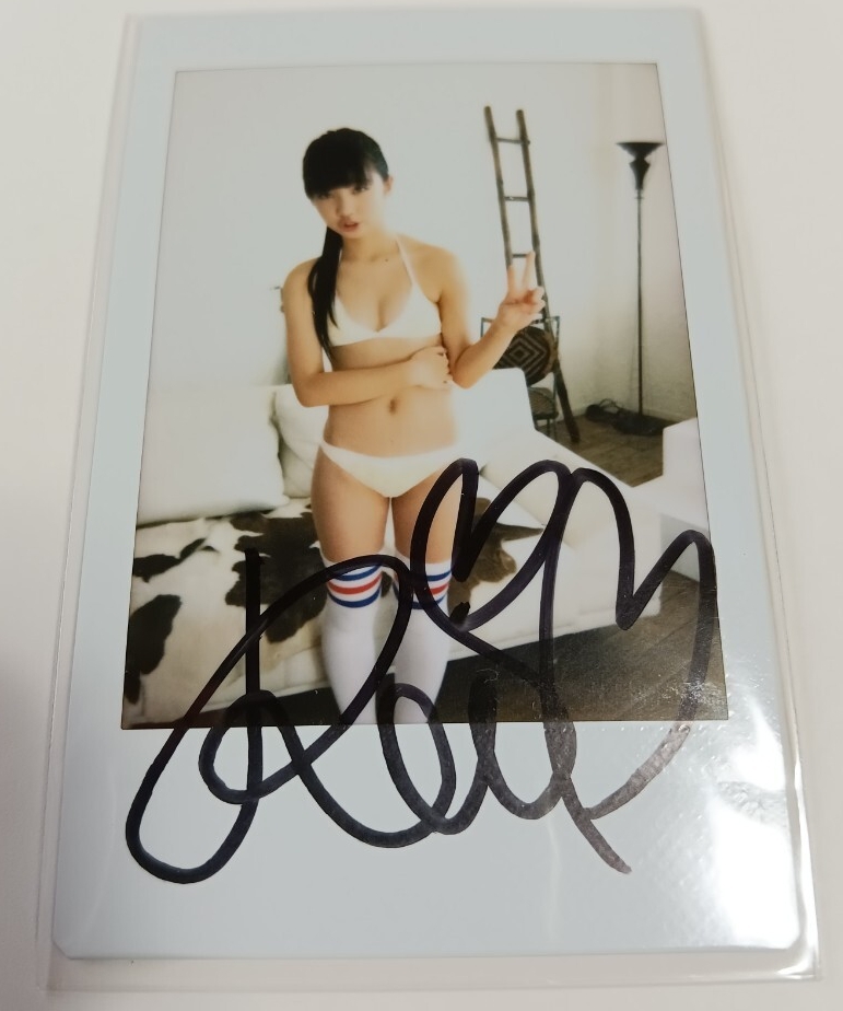 黒宮れい 直筆サイン入りDVD特典生チェキ②の落札情報詳細 - Yahoo