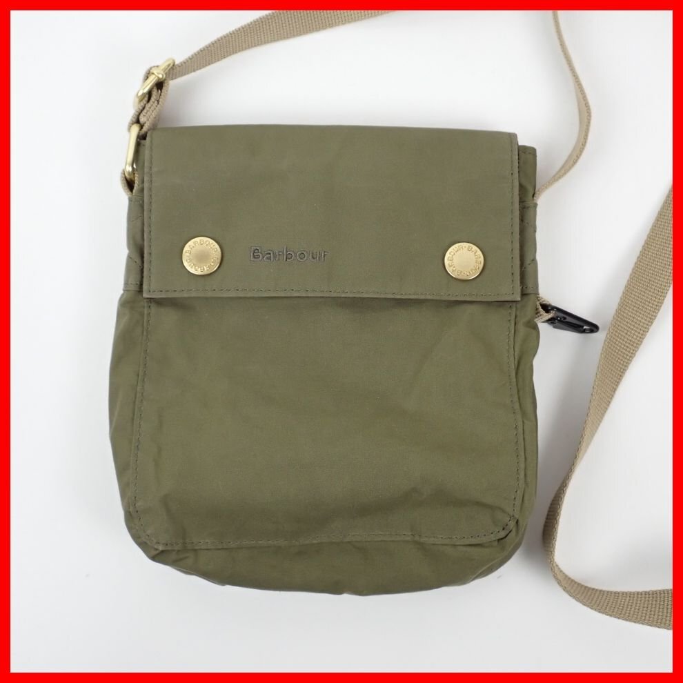 Barbour◇アーントン/フィッシングショルダーバッグ/ショルダーバッグ