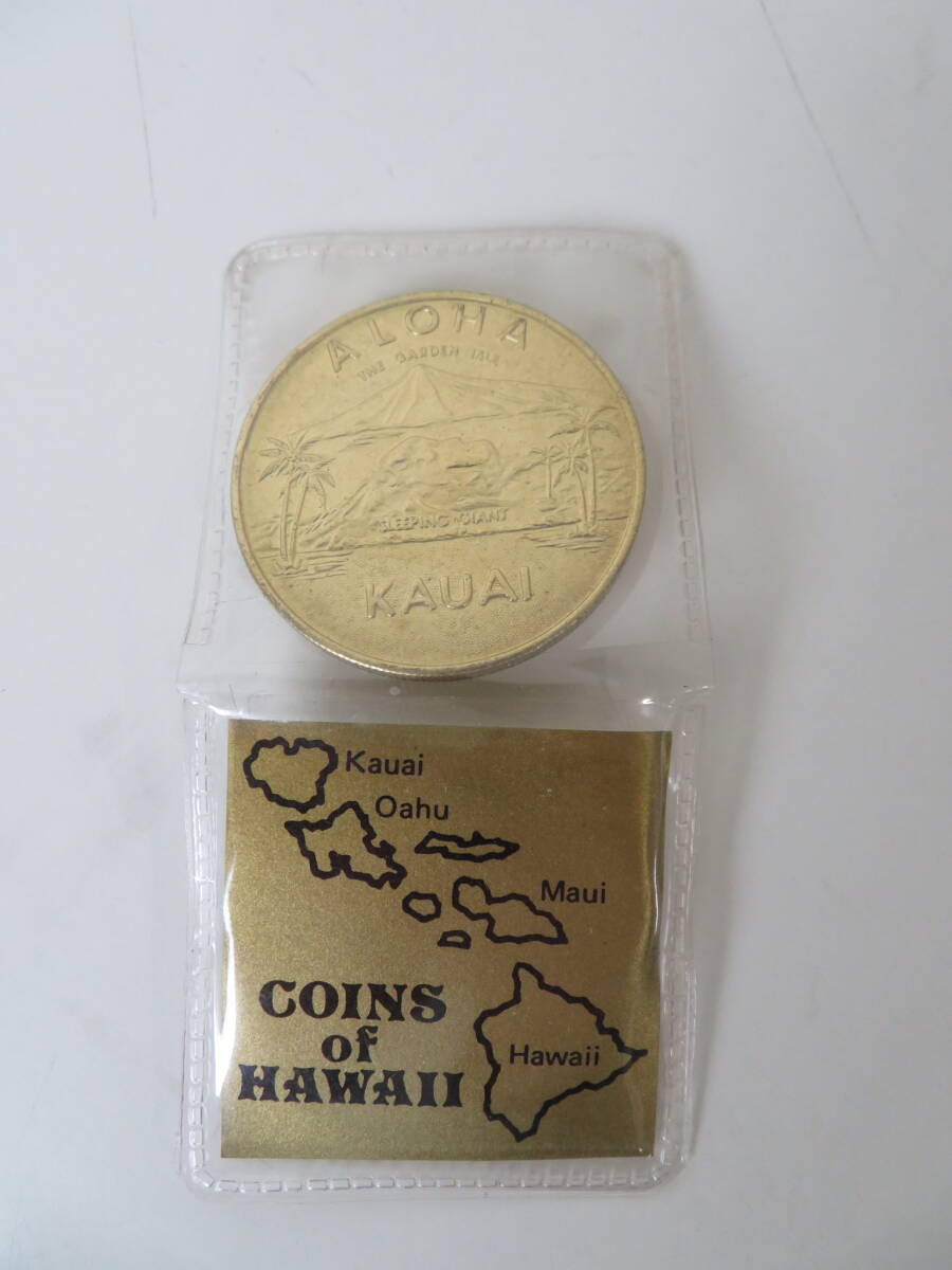 COINS OF HAWAII アメリカ ハワイ州 記念コイン4枚セットの落札情報