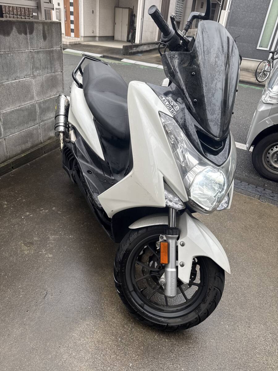 メタリックピンク×ホワイト 【YAMAHA マジェスティ250cc SG03J