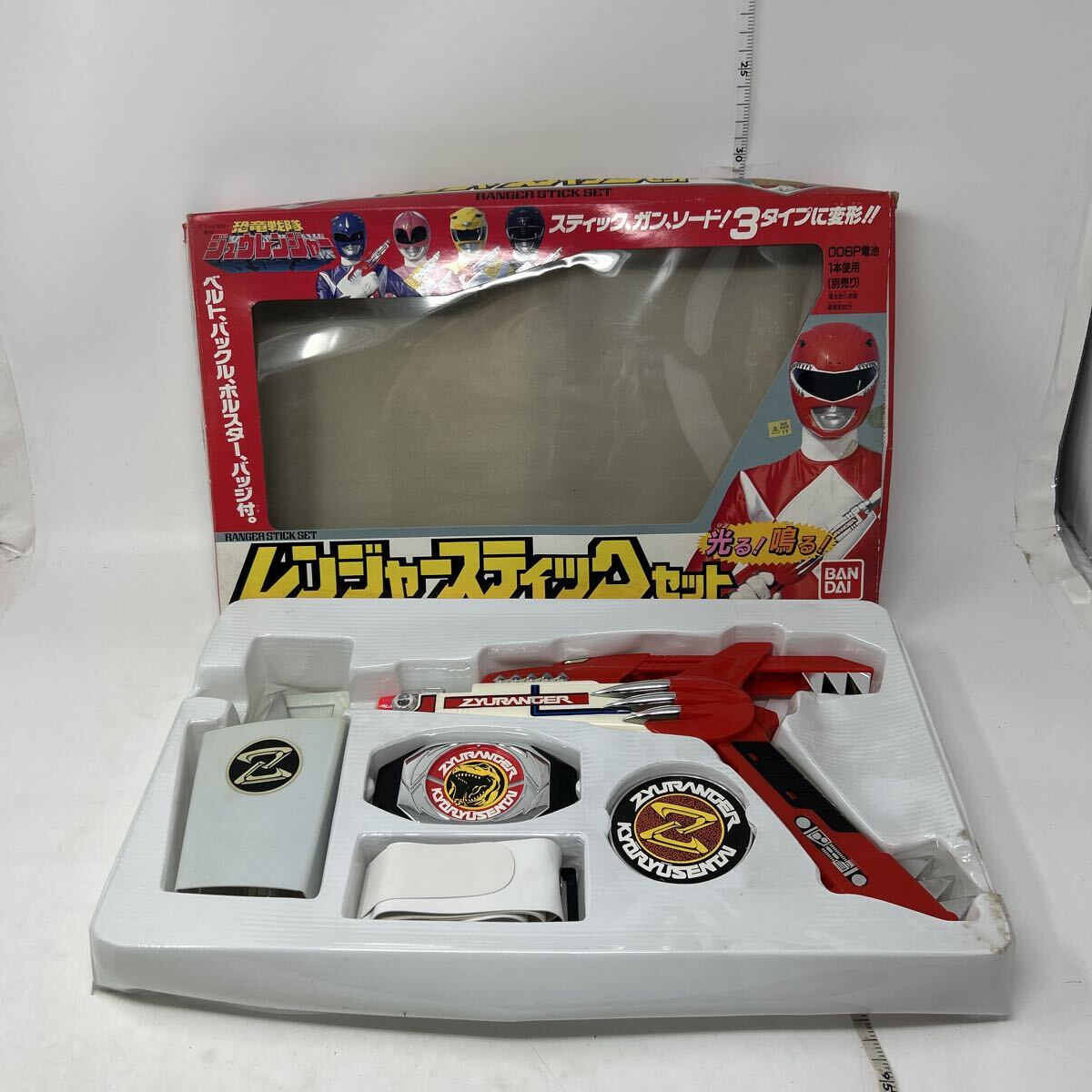 BANDAI 恐竜戦隊ジュウレンジャー 5点セット 戦隊ヒーロー 変形武器 