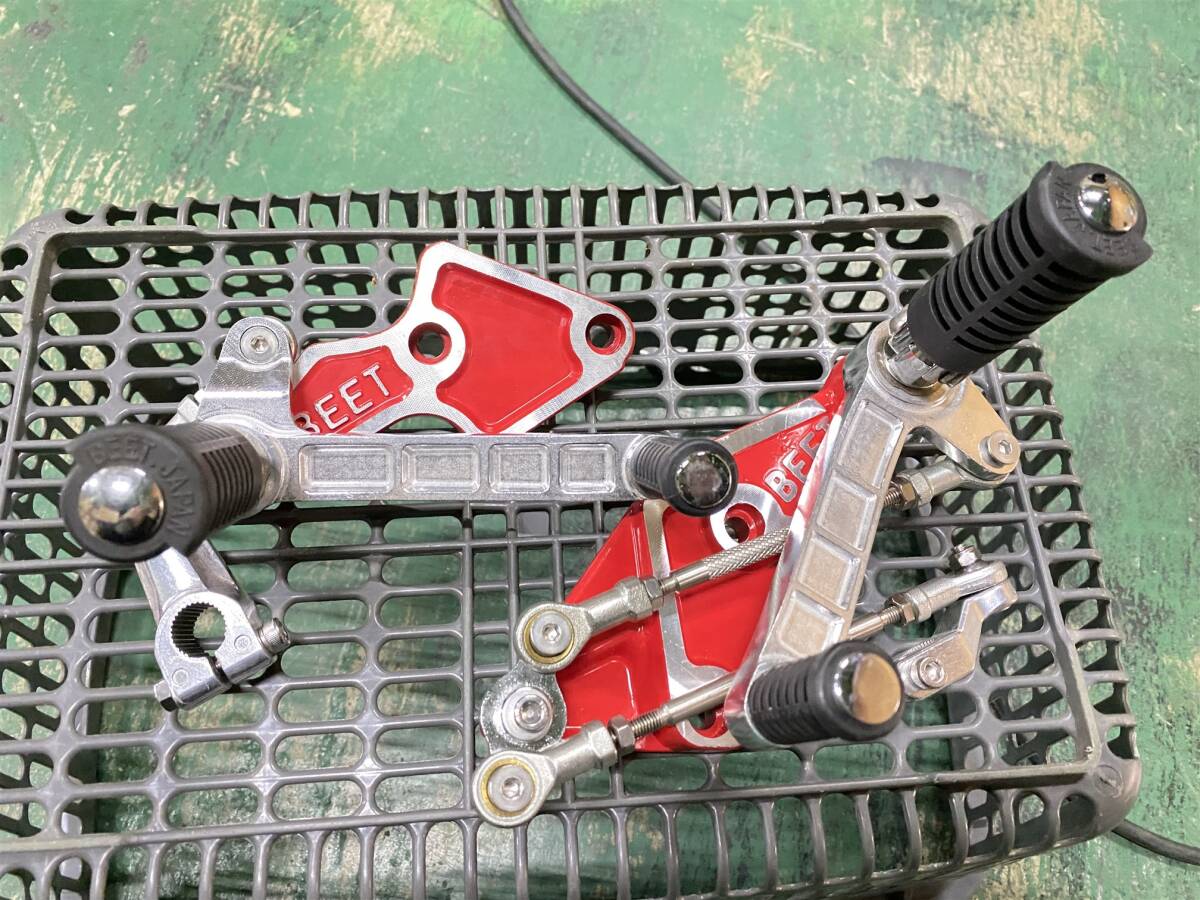 傷や汚れあり】カワサキ 当時物 Z1 Z2 バックステップ BEET フクイ 