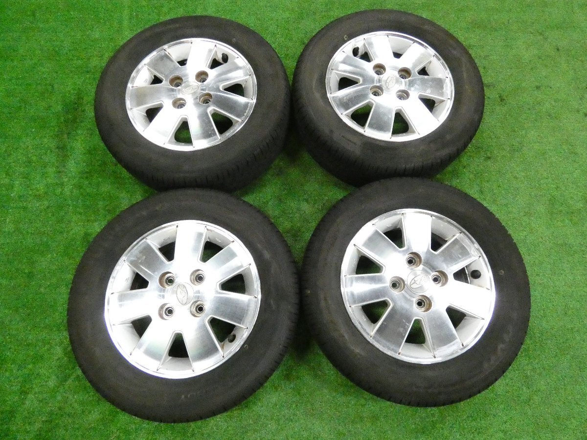 スバル サンバー 純正 13インチ アルミホイール 4.5J+45 4H100