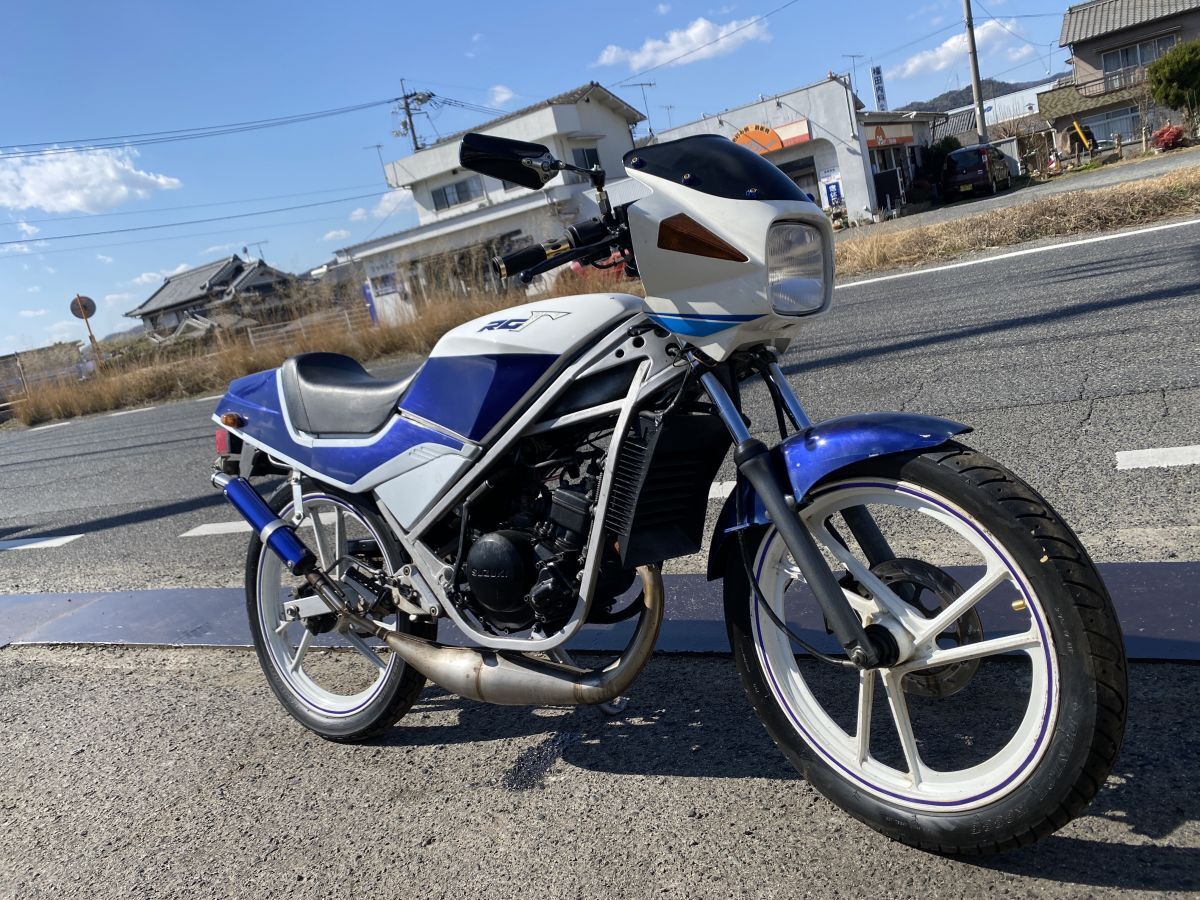 北海道 旭川発 スズキ RG50E キャストホイール 100㎞メーター