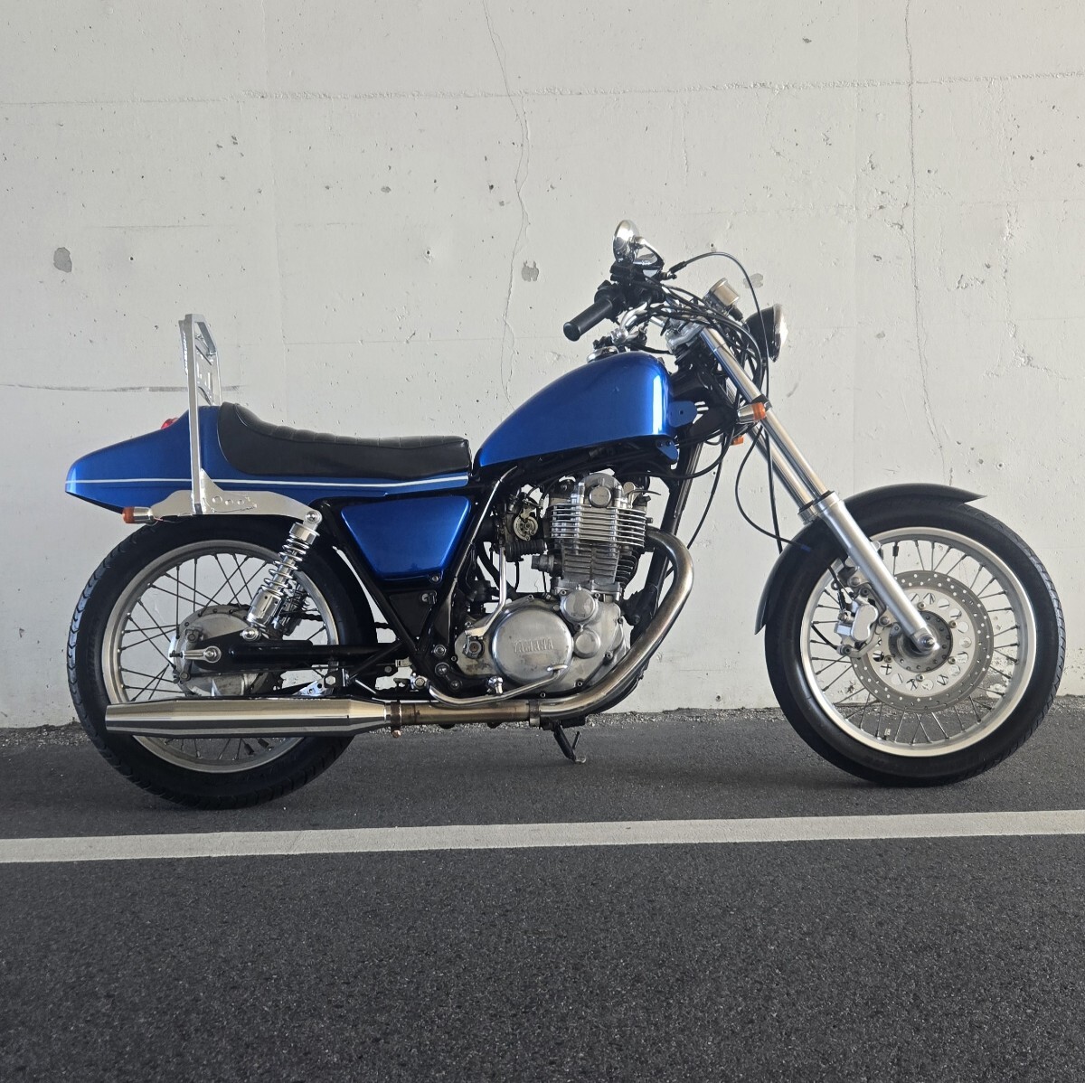 ヤマハ SR400 フリスコ チョッパー カスタムの落札情報詳細 - Yahoo