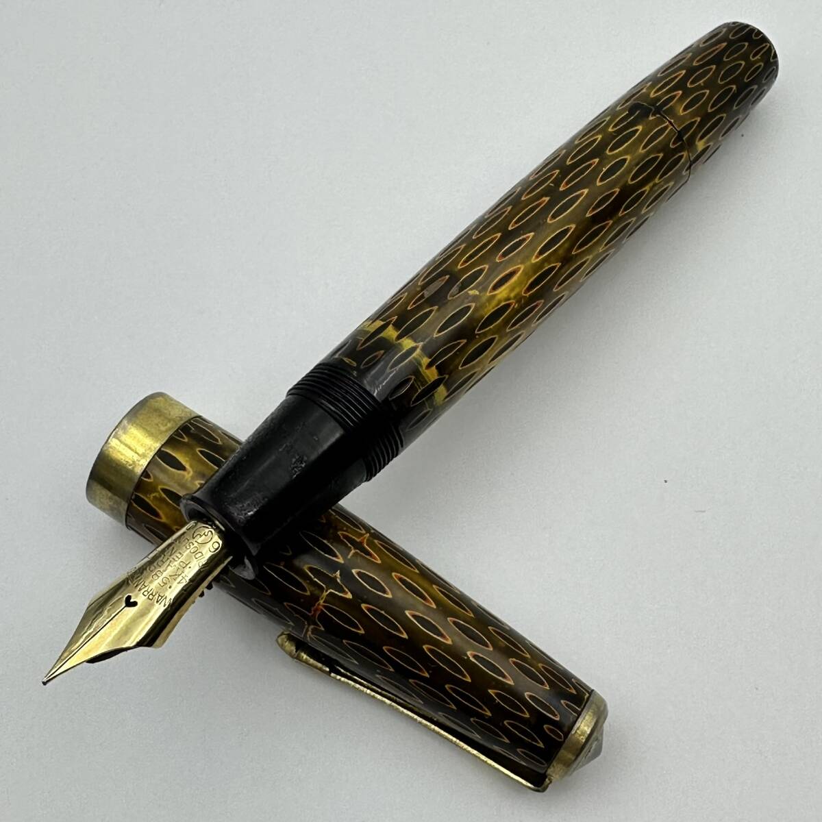 ☆02256/手作り万年筆/WARRANTED ワランテッド/ペン先 585 14KARAT PEN