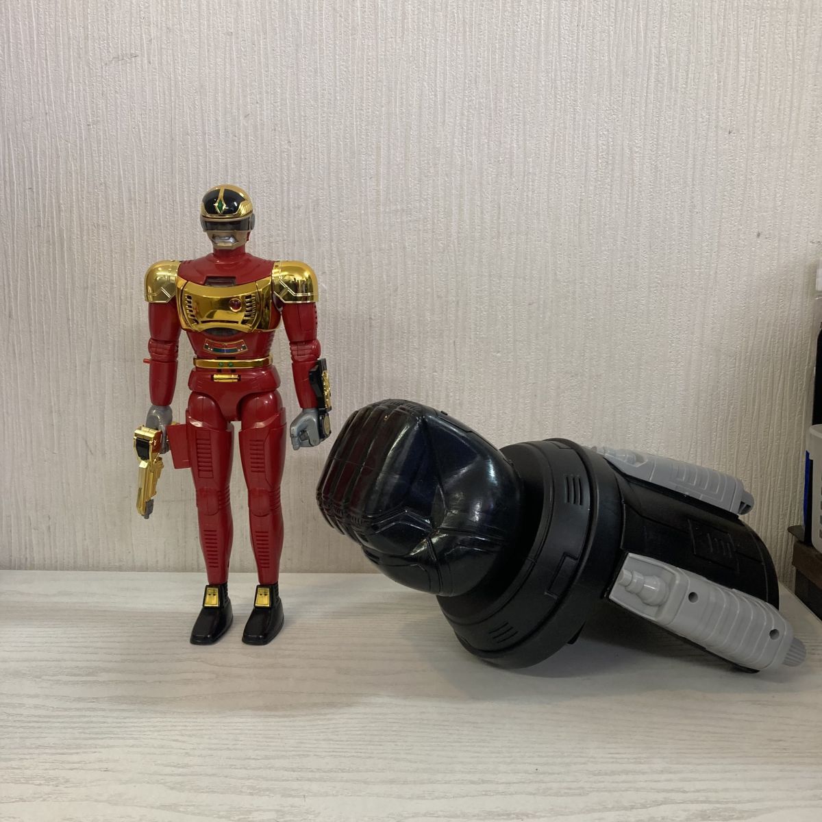中古】丸大食品ソーセージ 特捜ロボ ジャンパーソン ミニモデル6箱