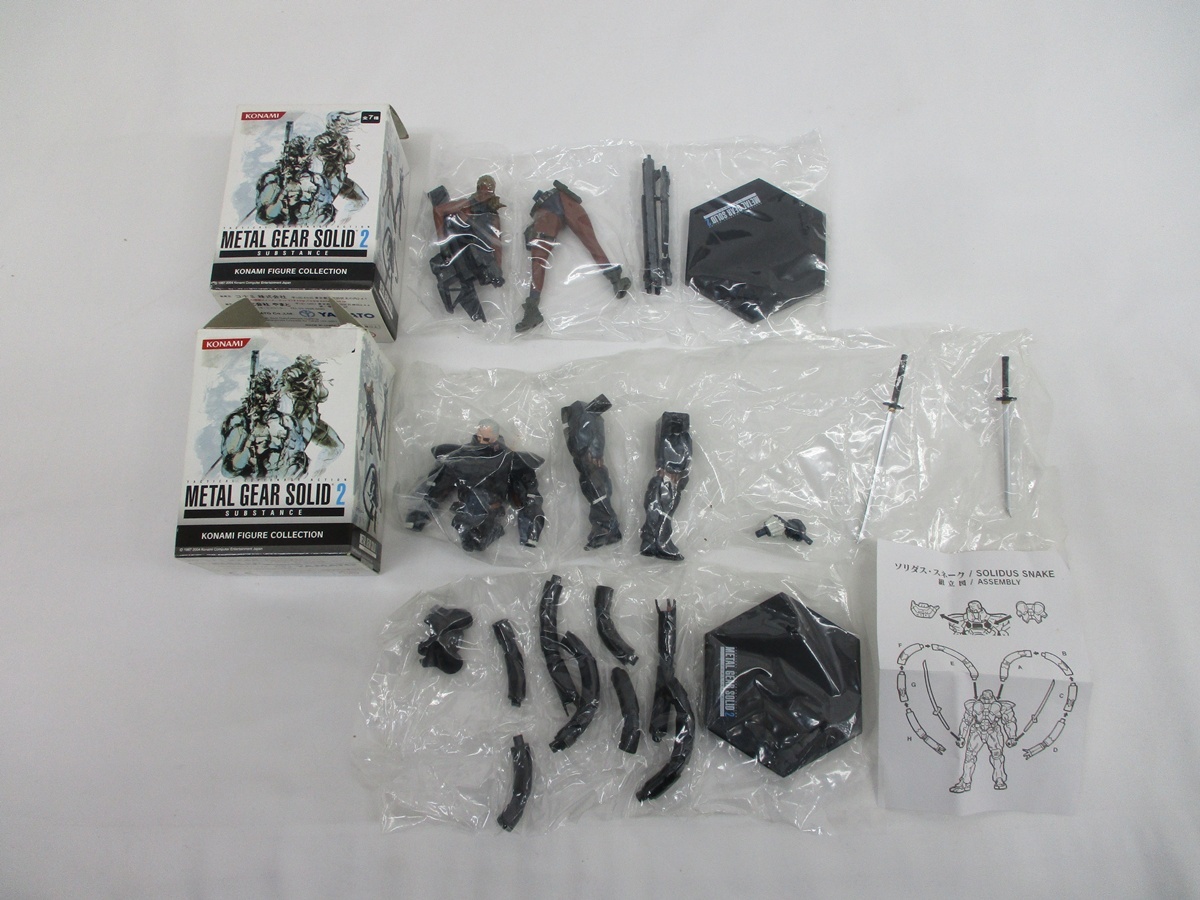 即決14000円！コナミフィギュアコレクション メタルギアソリッド vol.1 