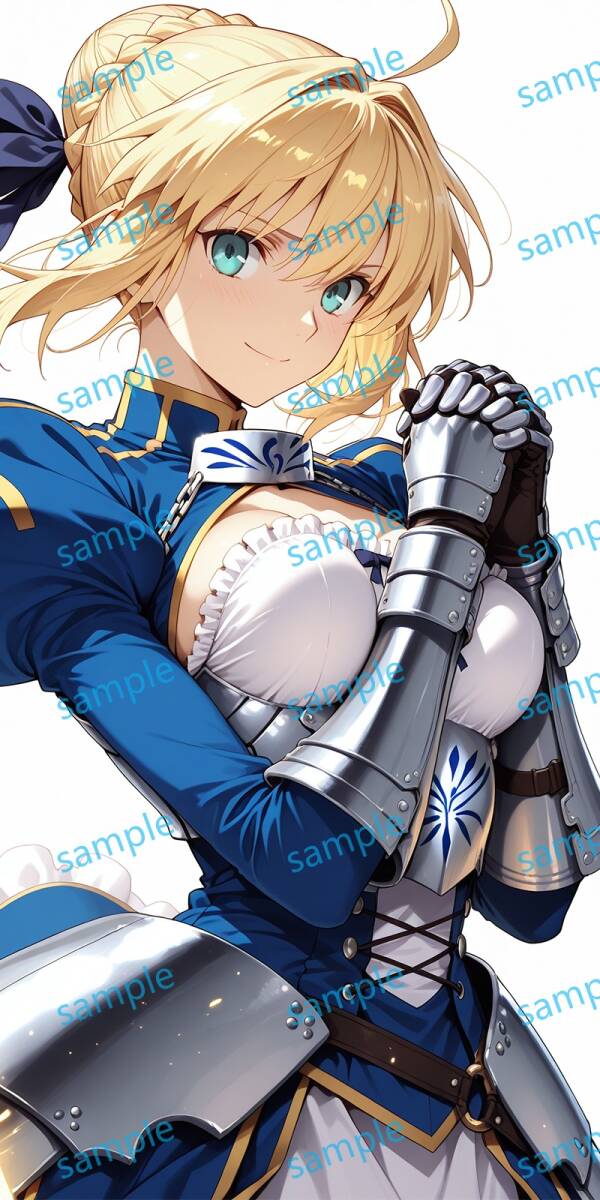 FGO アルトリア・ペンドラゴン B2タペストリー 我美蘭 でぶねこ 金髪