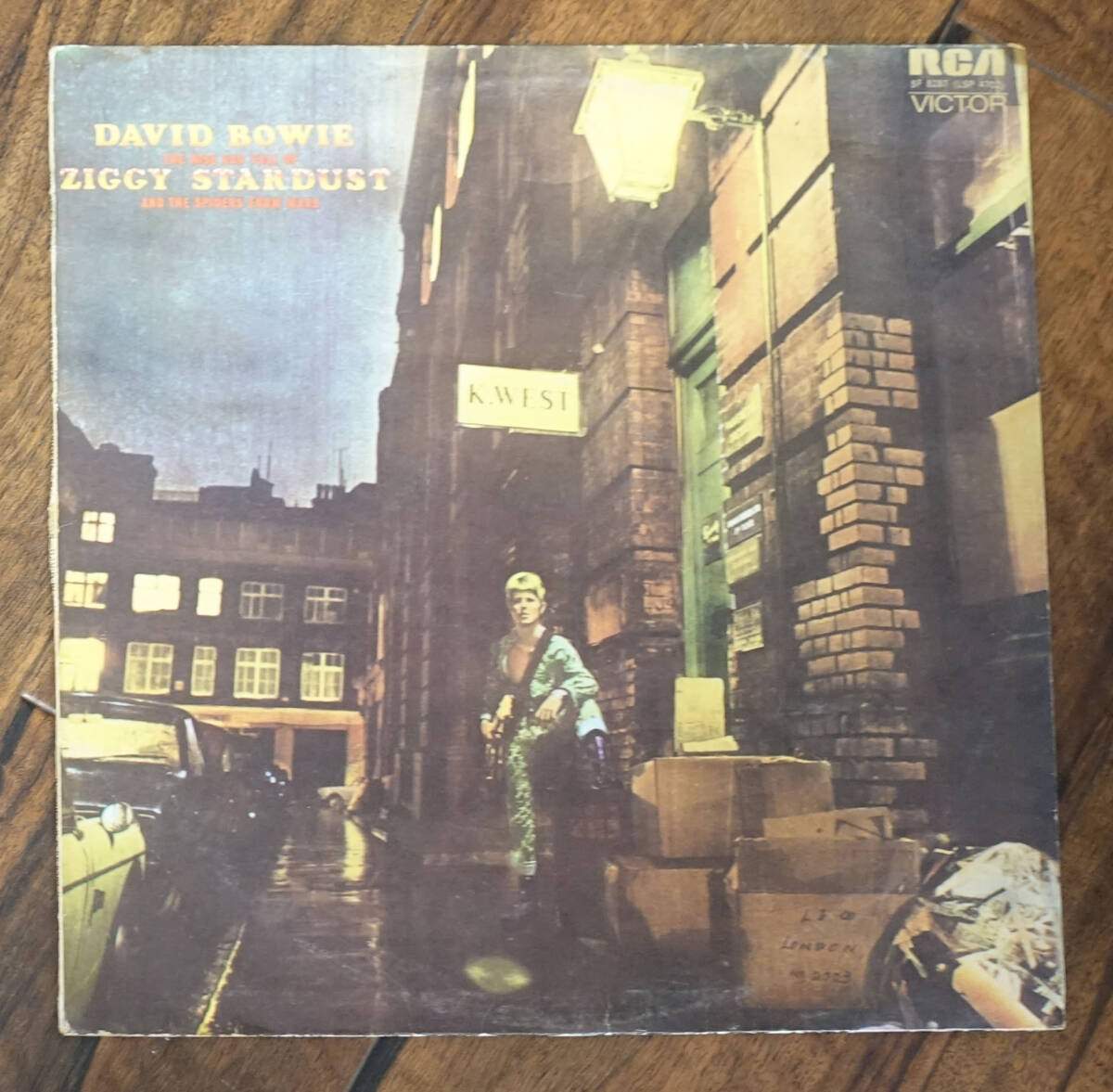 ☆DAVID BOWIE ☆ZIGGY STARDUST-稀少UK初回盤1972両面マト1 