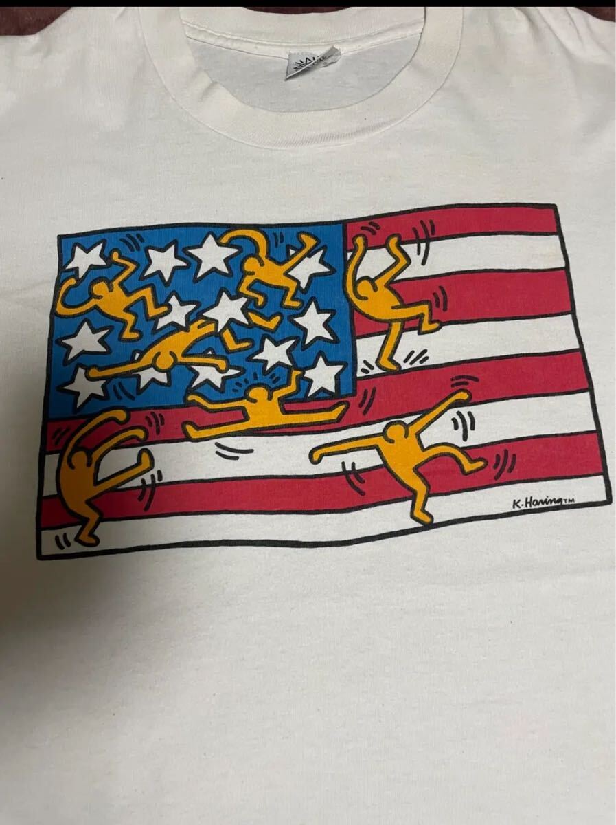 80s90s/キースヘリング/Tシャツ/ヴィンテージ/ポップショップ/アート