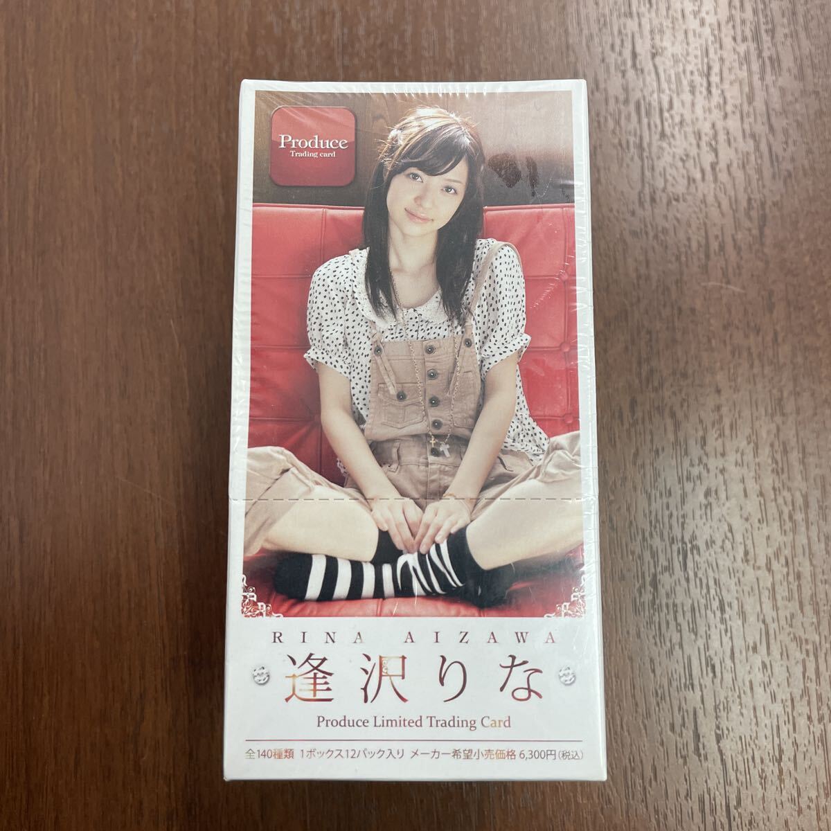 飯田里穂トレカbox　経年劣化箱の凹みあり 目立った傷や汚れなし】飯田里穂 2010 Produceトレカ アイドル