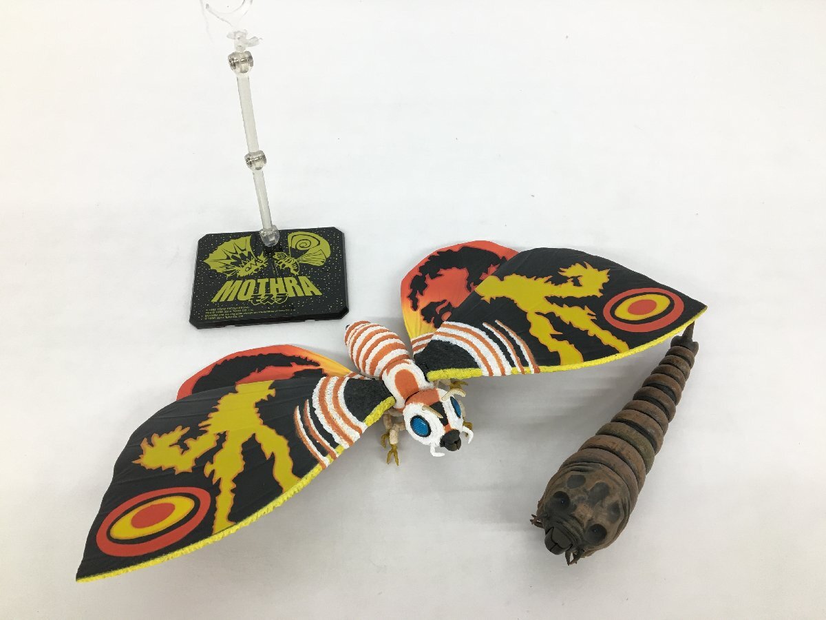 海洋堂バトラ幼虫□ソフビキット□難有り□ 「ゴジラvsモスラ」1/400 