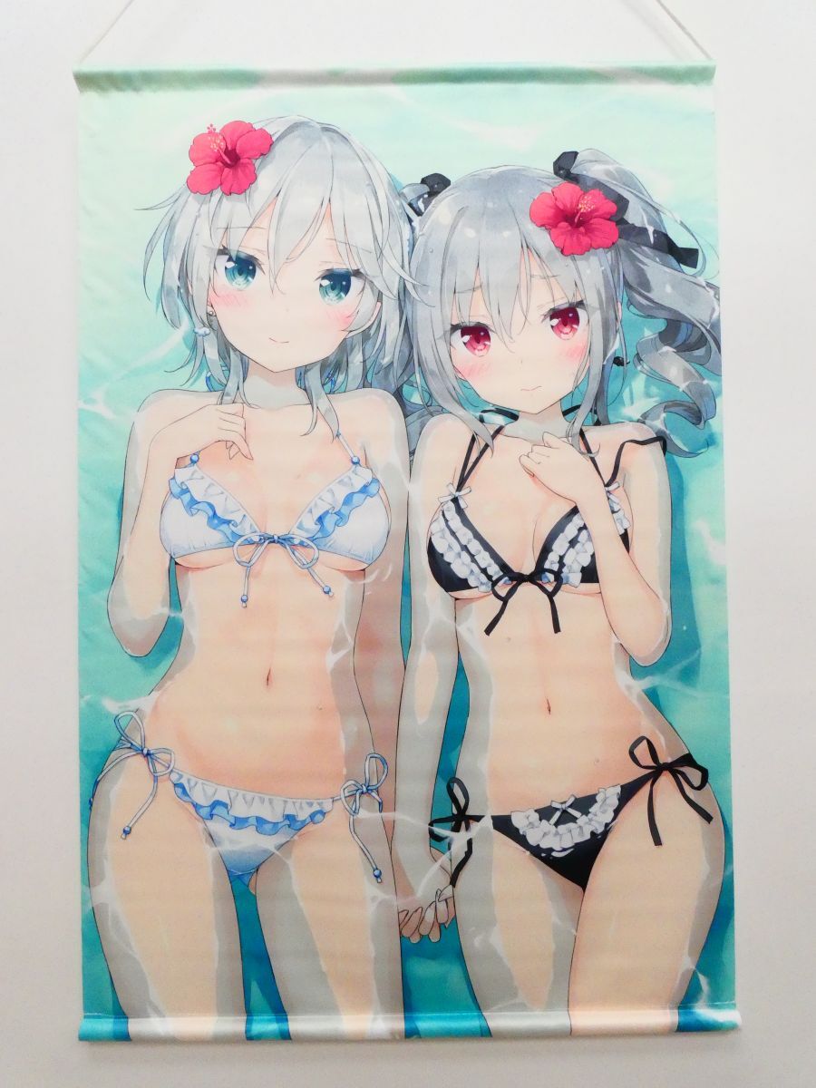 新品】◇C97 ルミノシティ かにビーム タペストリー ぺこ コミケ97の 