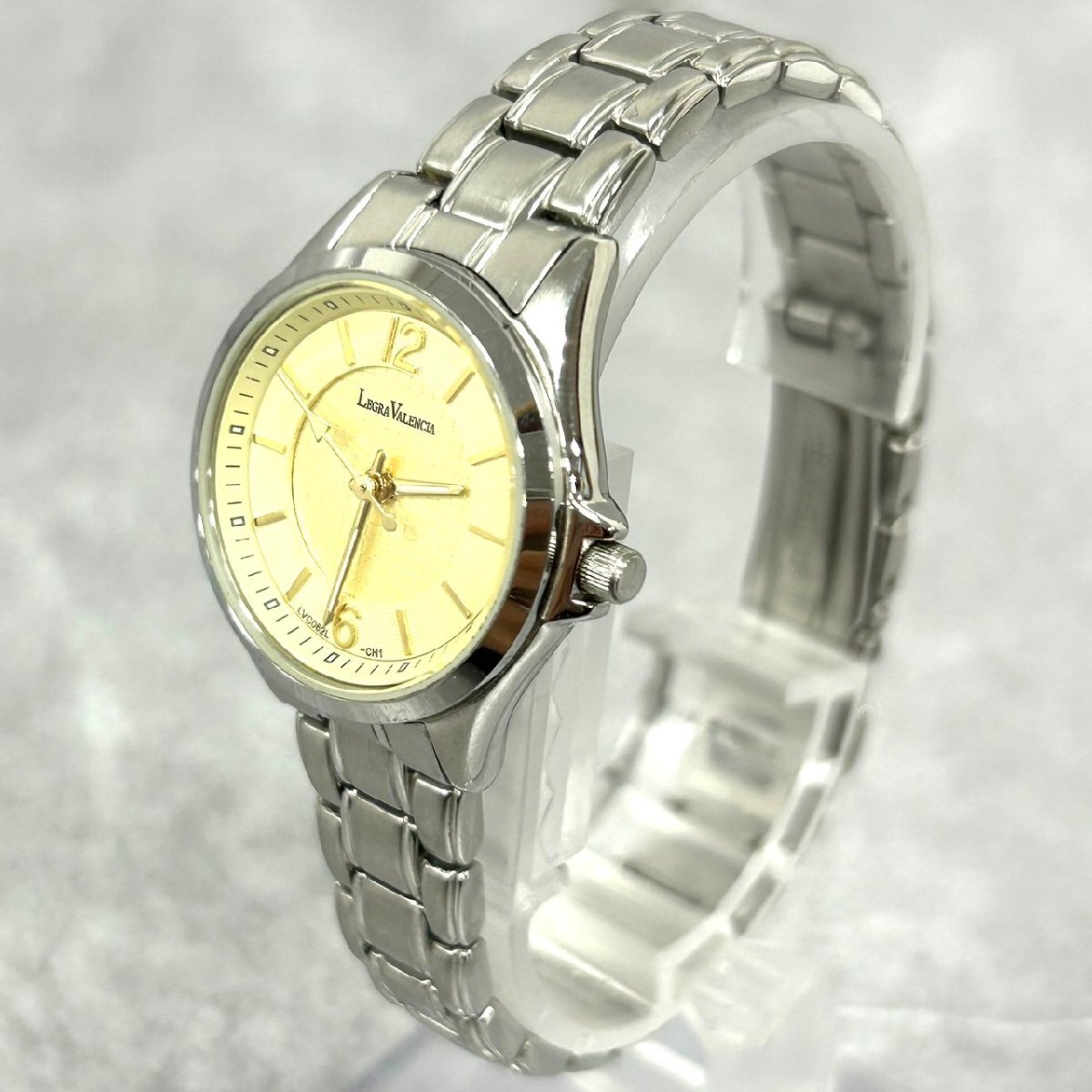 中古】【1円】レグラバレンシア LEGRA VALENCIA メンズ腕時計 LVC055M 