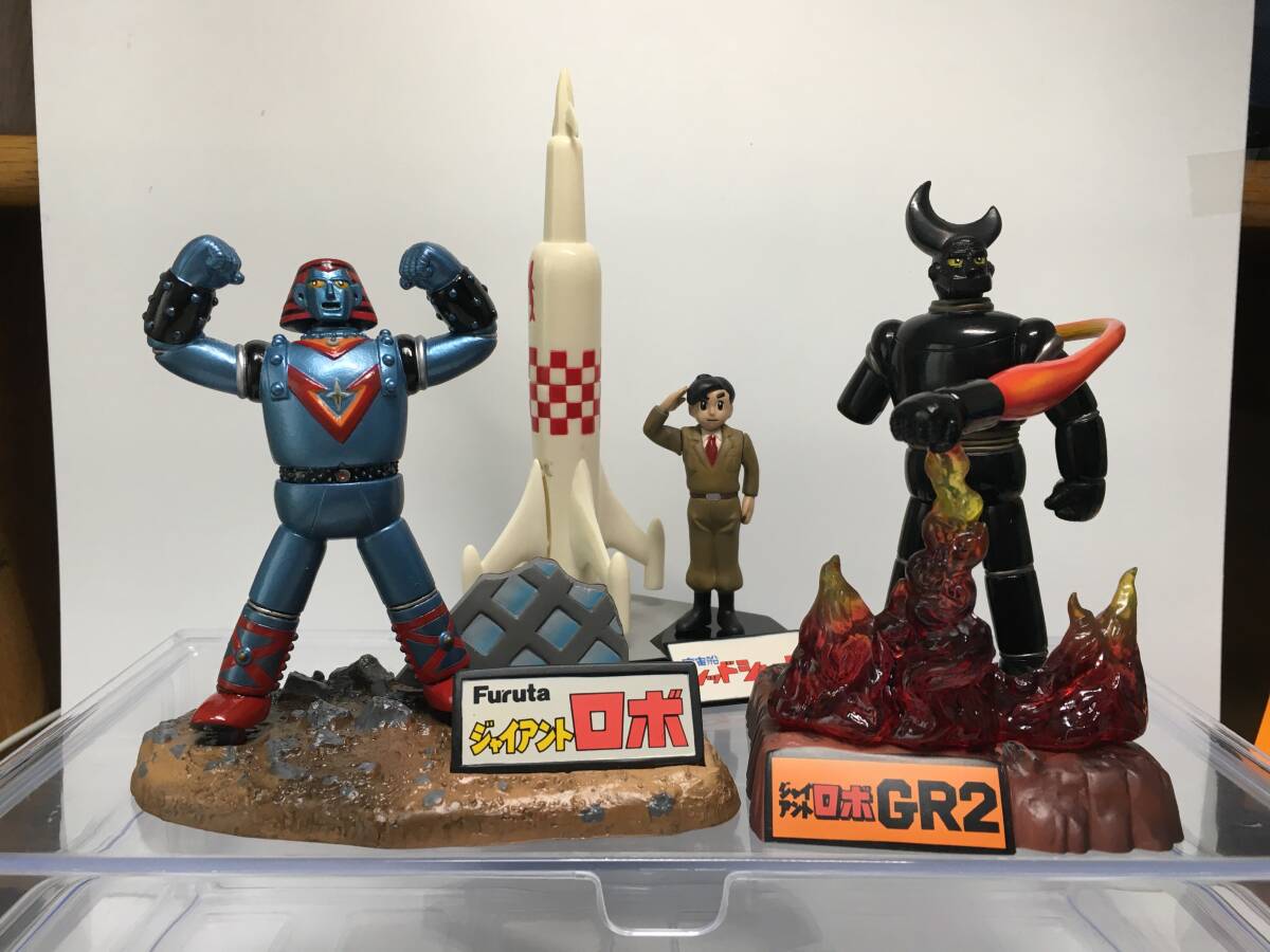 フルタ 横山光輝フィギュア6体セット【横山光輝の世界5種 ジャイアント