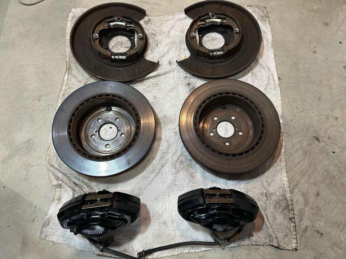 ナ90 インプレッサ GRB WRX STI スペックC B型 純正 brembo ブレンボ