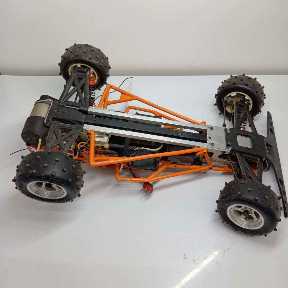 ジャンク 当時もの 京商KYOSHO 1/10 ジャベリン JAVELIN 4WD メカなし