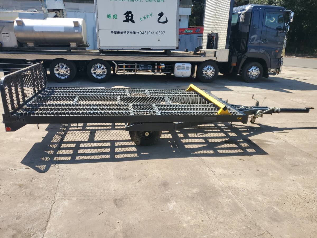 直接引取り限定！！ 耕運機 運搬車 牽引 積載 荷台 トレーラー 牽引 