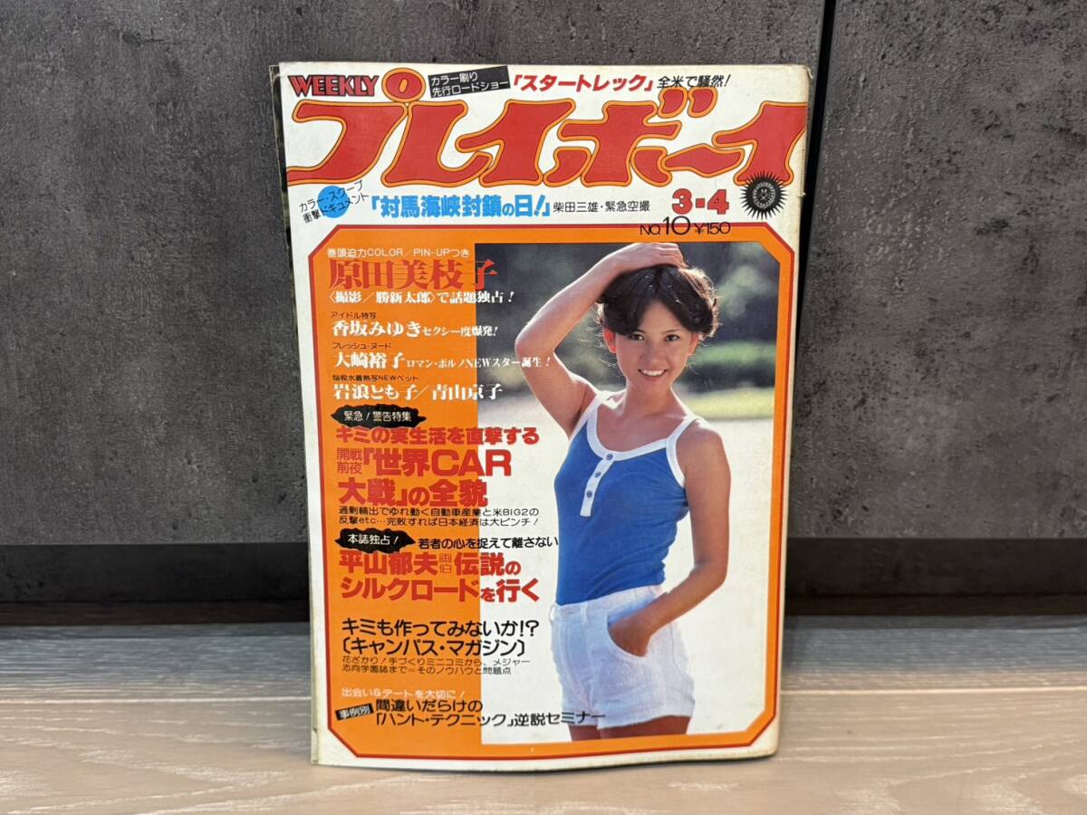 週刊プレイボーイ 1985年昭和60年10月15日 表紙／大西結花の落札情報