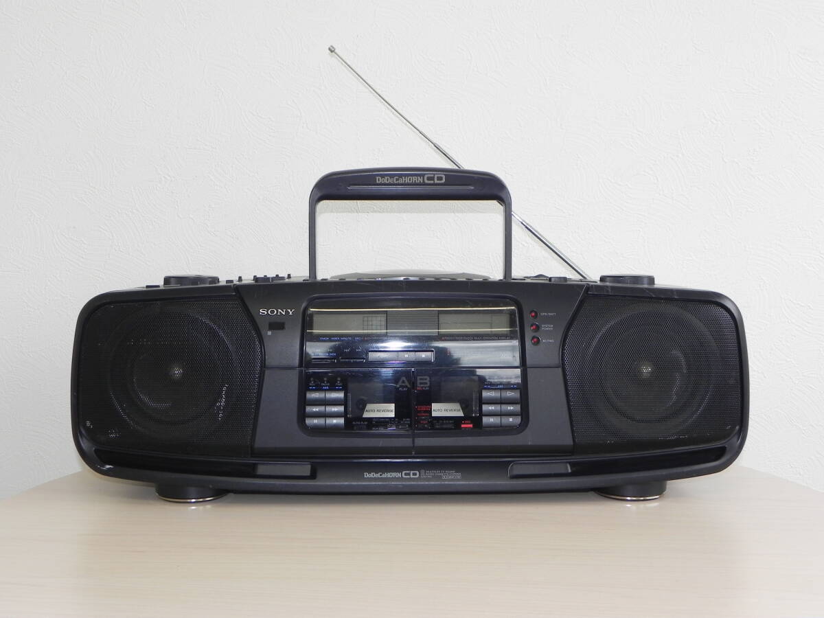 中古】(再)F90 SONY ソニー CFD-900 CDラジカセ ドデカホーン 箱付