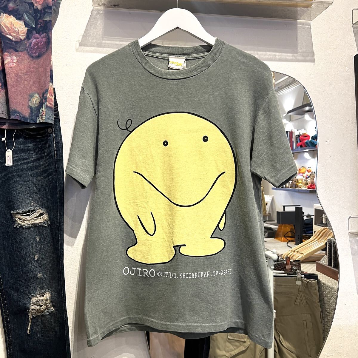 USA製 90s DORONPA Tee M大き目 両面プリントTシャツ PRE-SHRUNK
