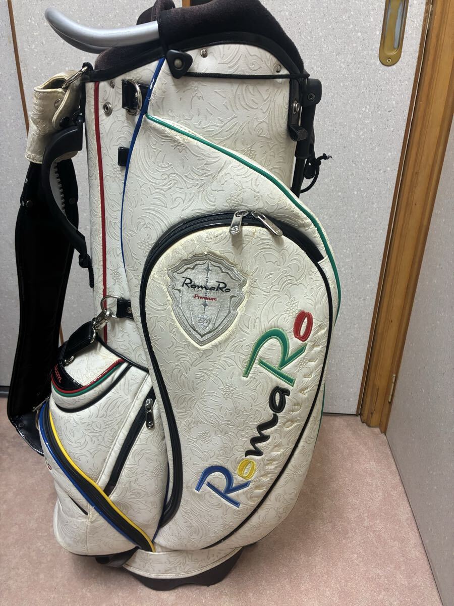 新品】☆新品未使用☆ 破格 RomaRo ロマロ キャディバッグ 8.5型