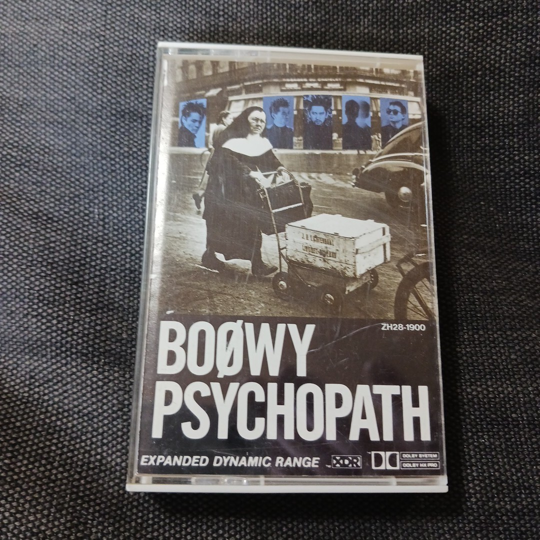 カセットテープ 新品未開封 BOOWY ボーイ サイコパス 氷室京介 布袋
