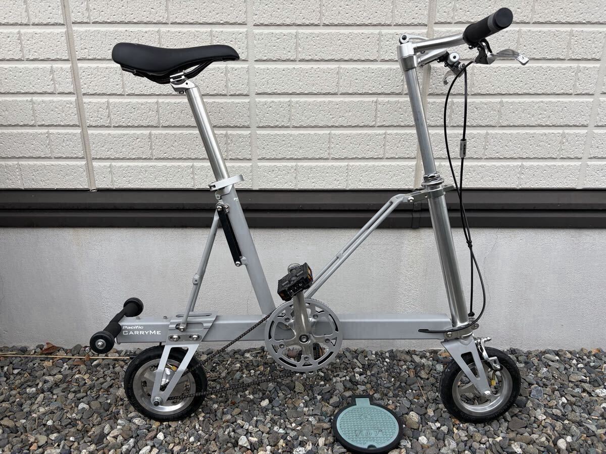 キャリーミー CARRYME 2台セット 折り畳み自転車 カスタム多数の落札