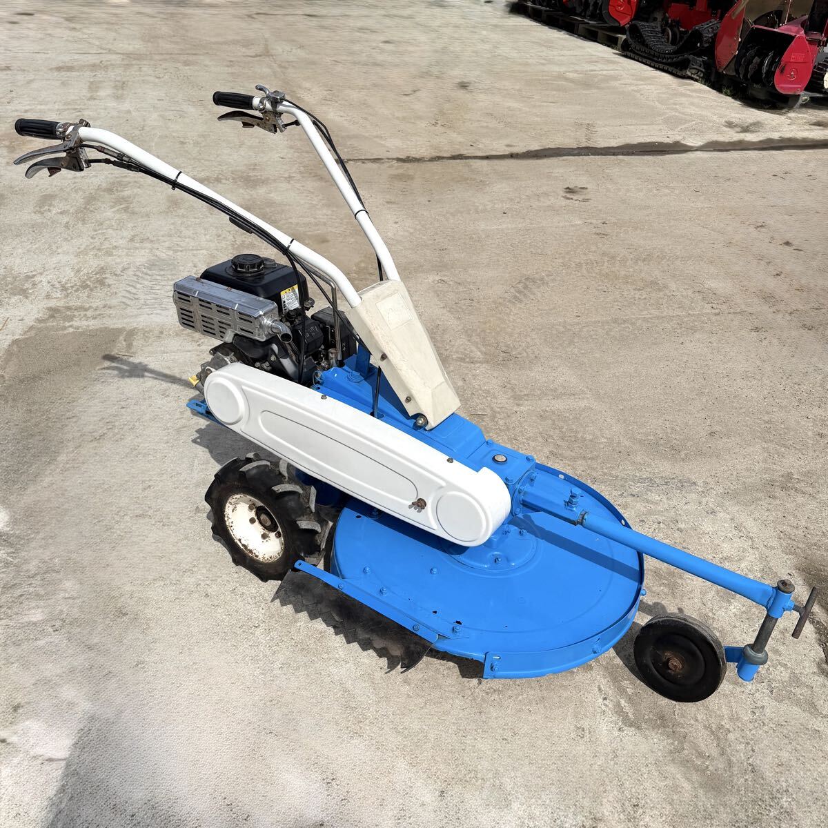 強力7馬力 ロータリー幅60cm 歩行 耕運機 ロビン ST50 動作品 ホーン不 