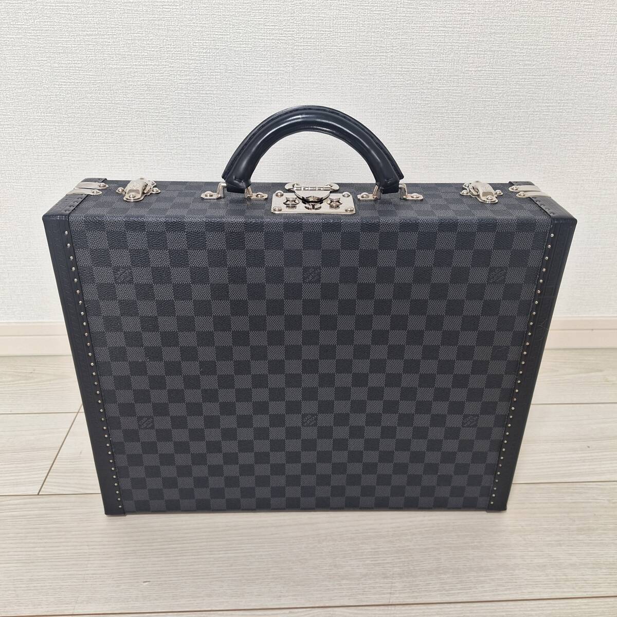 中古】Vintage セリーヌ CELINE サルキー柄馬車柄 トランクケース