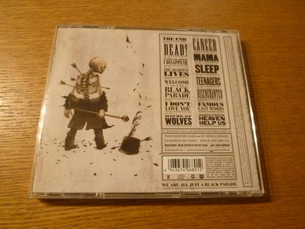 新品】MY CHEMICAL ROMANCE The Black Parade マイ・ケミカル 新品】MY CHEMICAL ROMANCE The Black Parade マイ・ケミカル