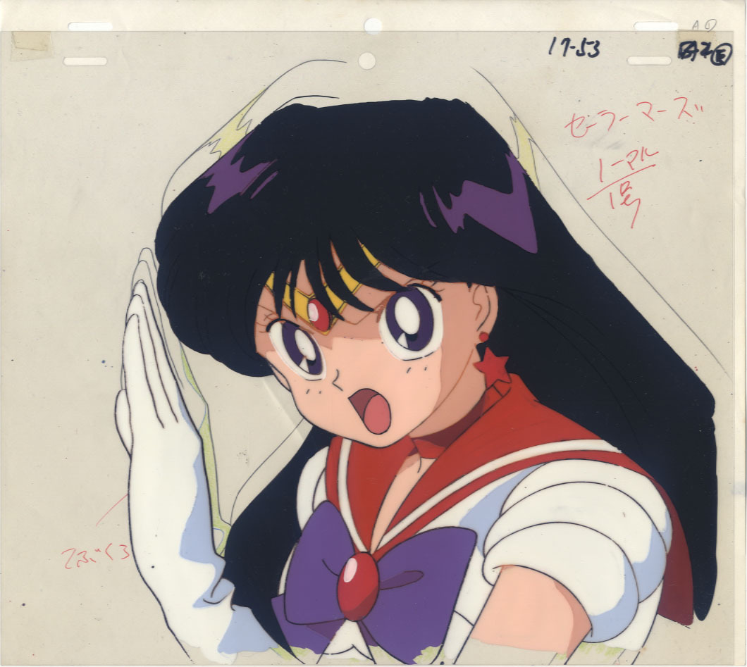 セル画】 美少女戦士セーラームーン 版権セル画 大判 他計8点の落札