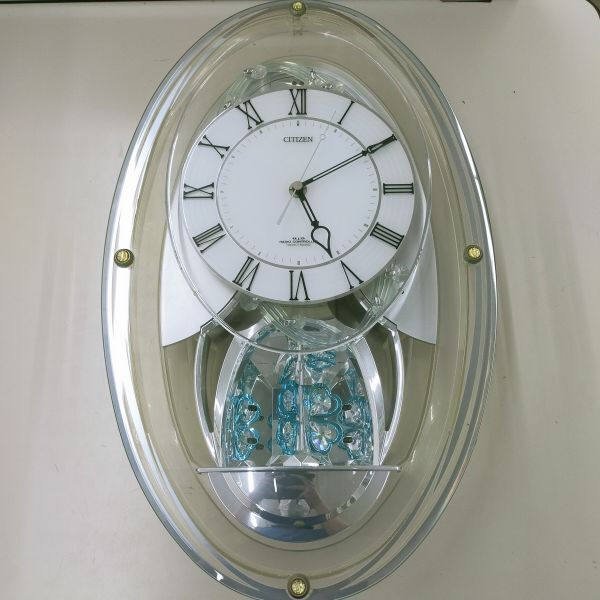 未使用 CITIZEN シチズン パルミューズシーズン M438 電波掛時計