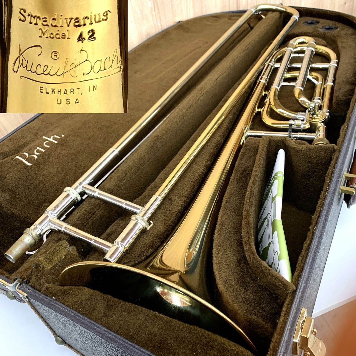 中古】中古美品☆バック・テナーバス・トロンボーン Bach Stradivarius